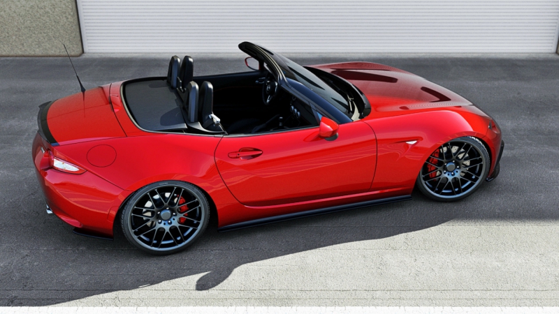 REAR SIDE SPLITTERS MAZDA MX-5 IV - 2
