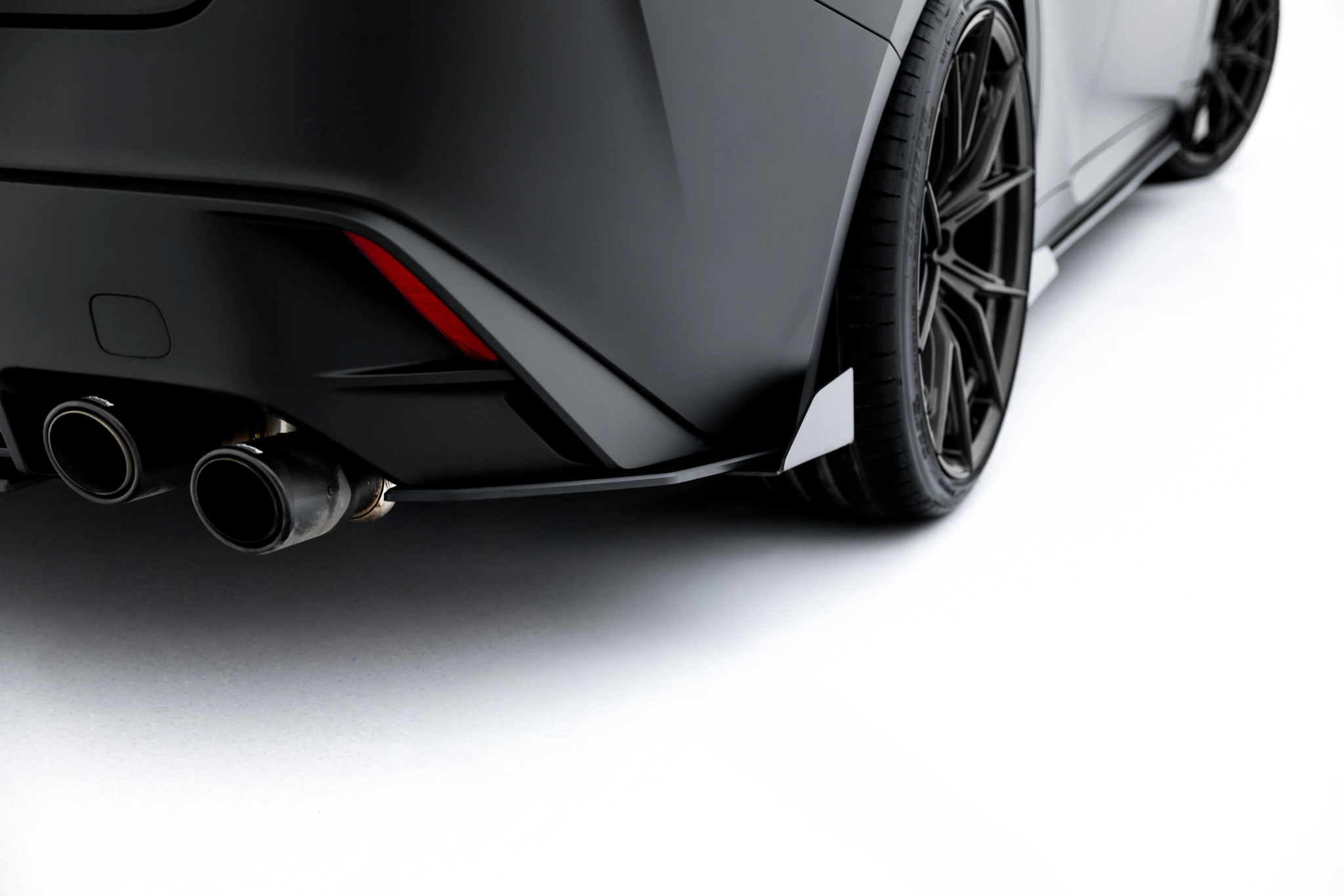 STREET PRO REAR SIDE SPLITTERS + FLAPS SUITABLE FOR LEXUS IS 500 MK3 FACELIFT 2 (XE30) – MAXTON DESIGN - 4