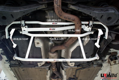 VW GOLF 5 R32 / 6 R36 ULTRA-R 2-POINT REAR LOWER BAR 988