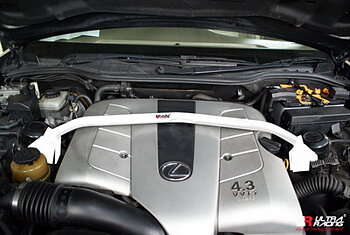 LEXUS LS 430 00-06 ULTRARACING 2-POINT FRONT UPPER STRUTBAR