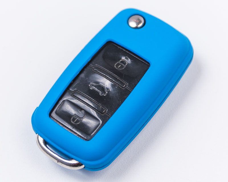 AGENCY POWER BABY BLUE PLASTIC KEY FOB PROTECTION CASE VOLKSWAGEN - 2