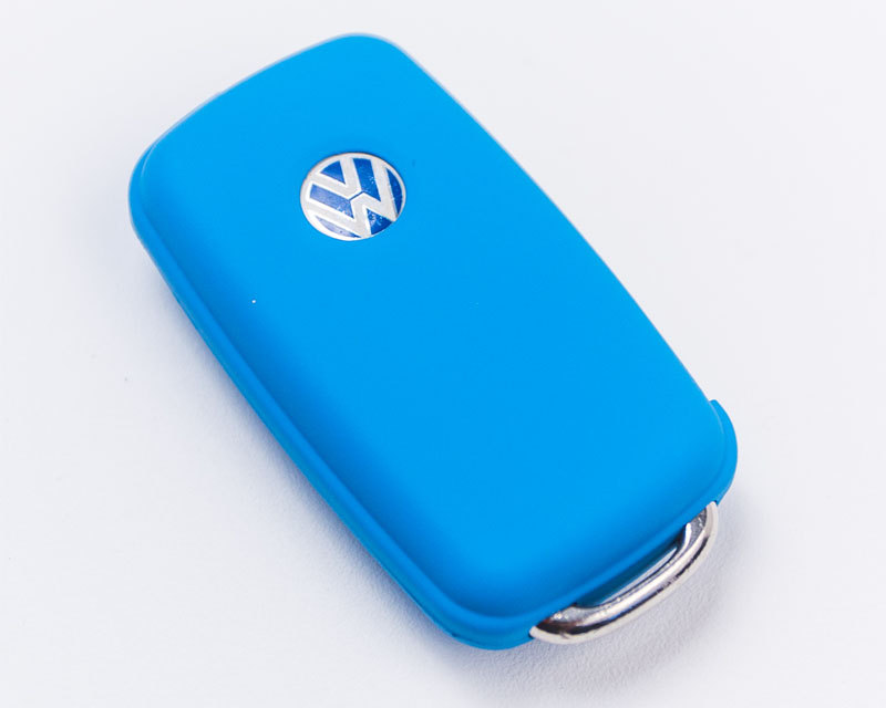 AGENCY POWER BABY BLUE PLASTIC KEY FOB PROTECTION CASE VOLKSWAGEN