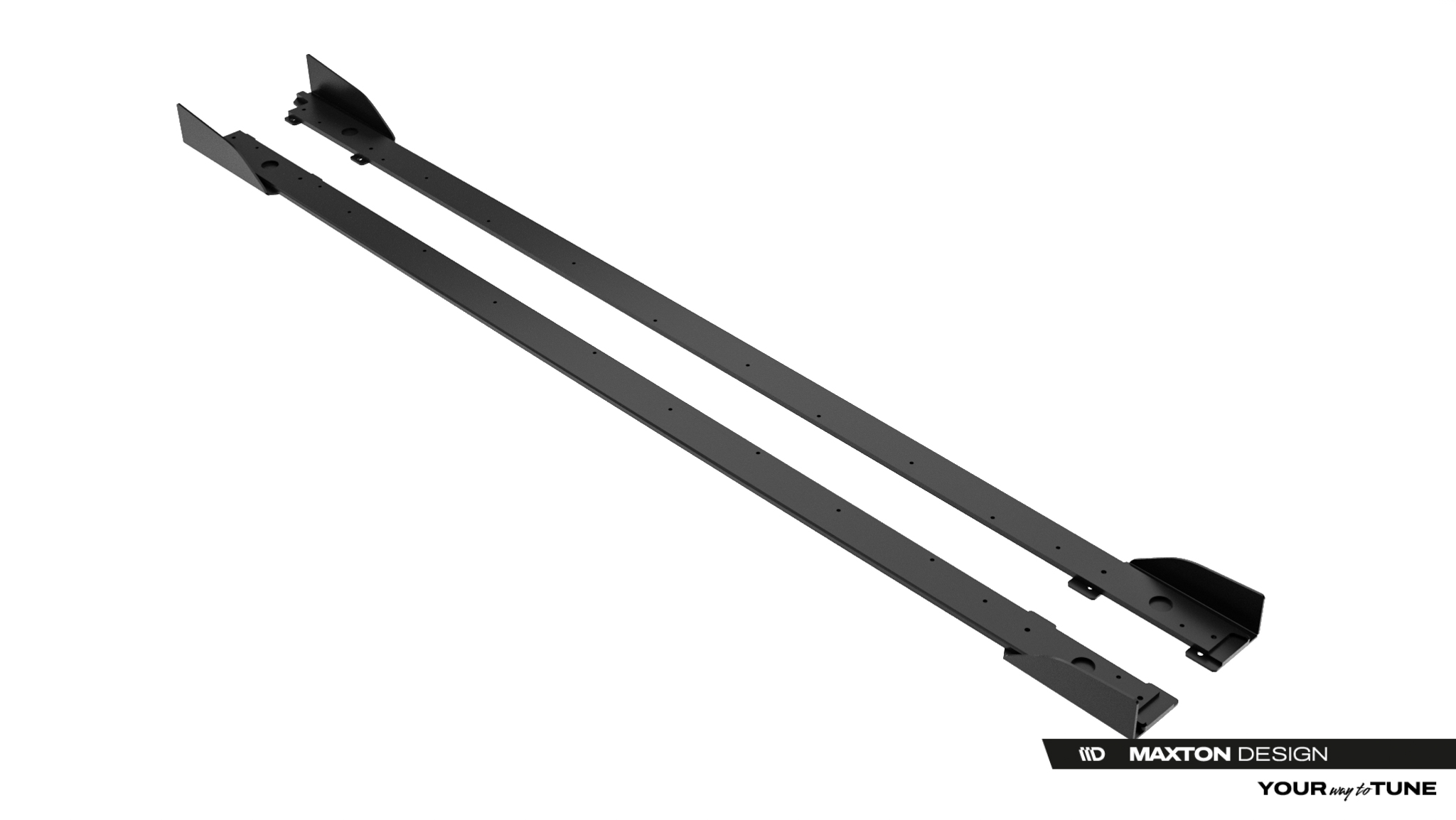STREET PRO SIDE SKIRTS DIFFUSERS + FLAPS SUITABLE FOR LEXUS IS 500 MK3 FACELIFT 2 (XE30) – MAXTON DESIGN - 3