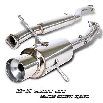 SUBARU WRX 01-07 STAINLESS STEEL CATBACK EXHAUST SYSTEM
