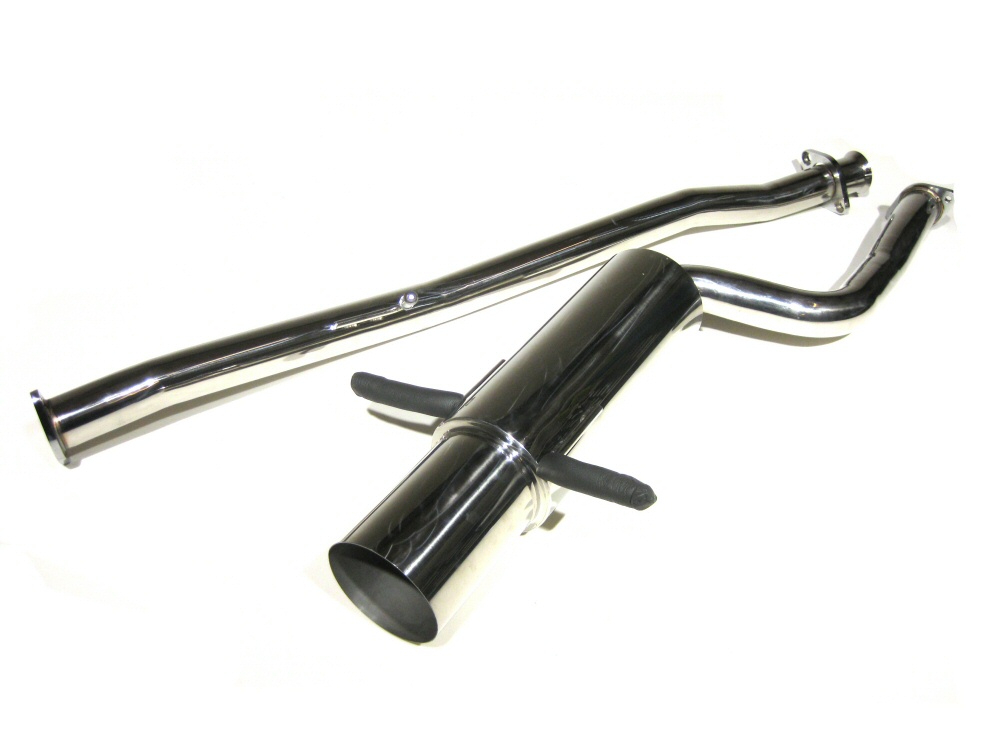 SUBARU WRX 01-07 STAINLESS STEEL CATBACK EXHAUST SYSTEM - 2