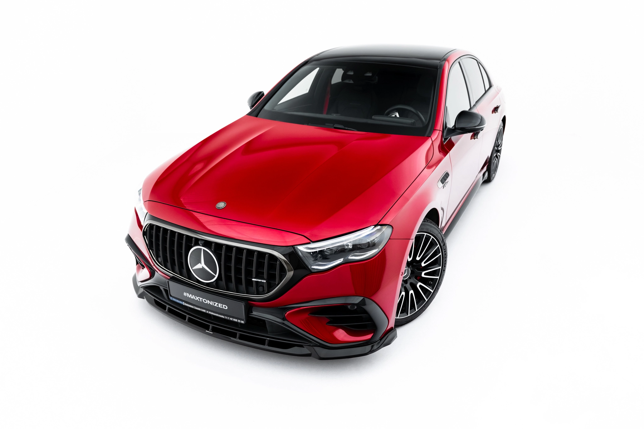 FRONT SPLITTER SUITABLE FOR MERCEDES-AMG E53 SEDAN / ESTATE W214 – MAXTON DESIGN - 3