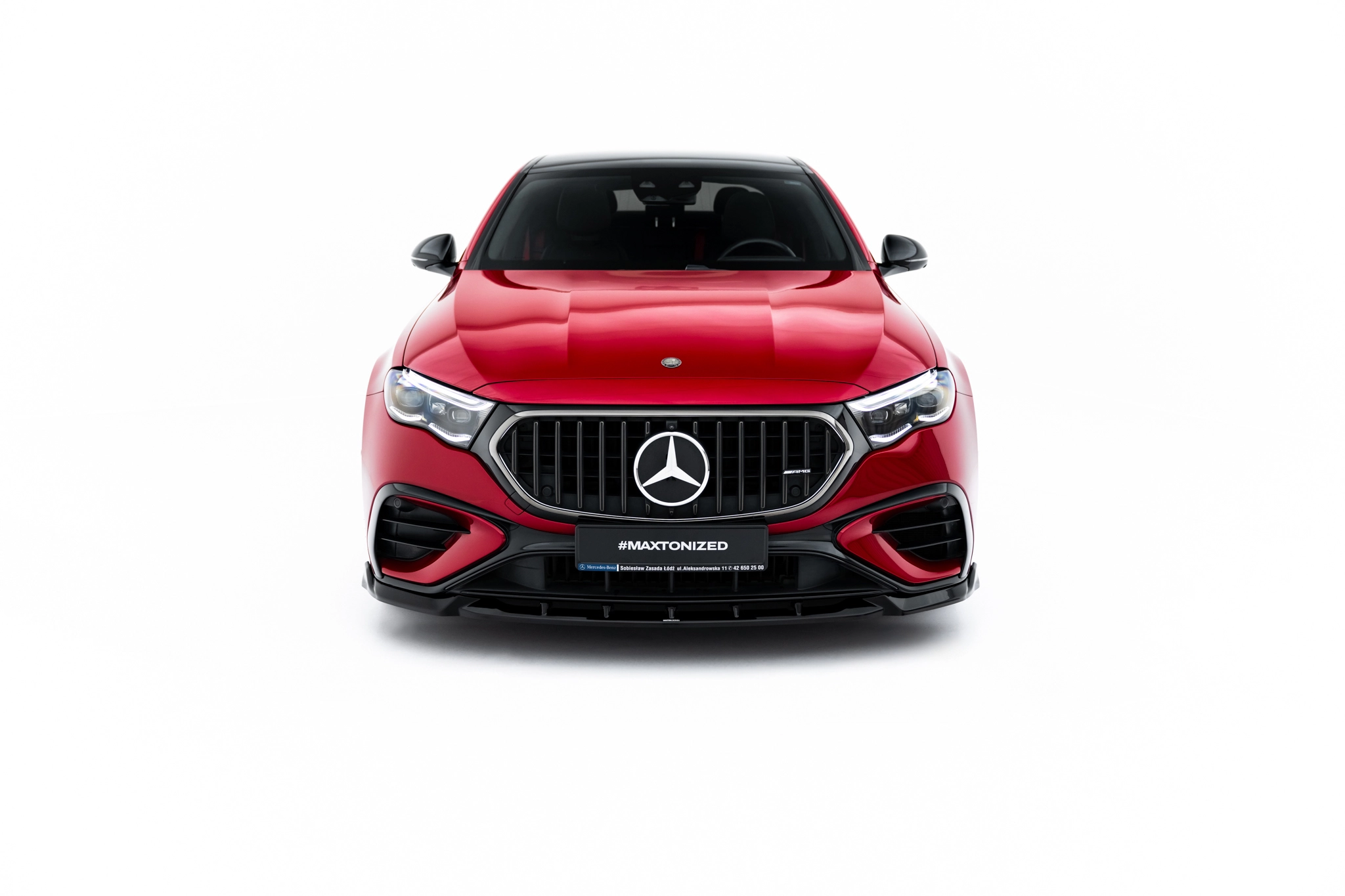 FRONT SPLITTER SUITABLE FOR MERCEDES-AMG E53 SEDAN / ESTATE W214 – MAXTON DESIGN - 7