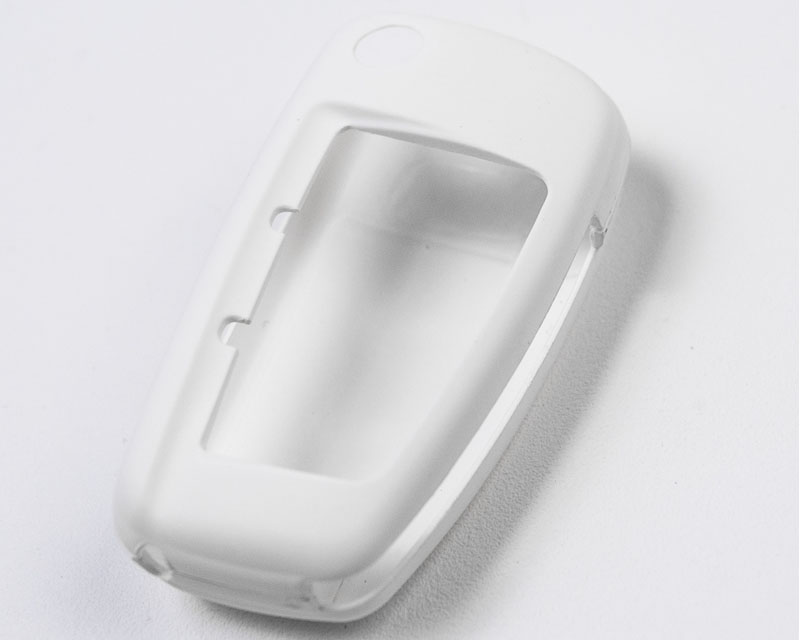 AGENCY POWER WHITE PLASTIC KEY FOB PROTECTION CASE AUDI