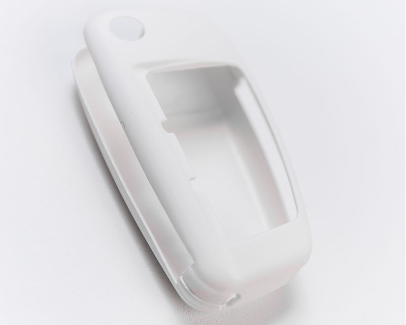 AGENCY POWER WHITE PLASTIC KEY FOB PROTECTION CASE AUDI - 2
