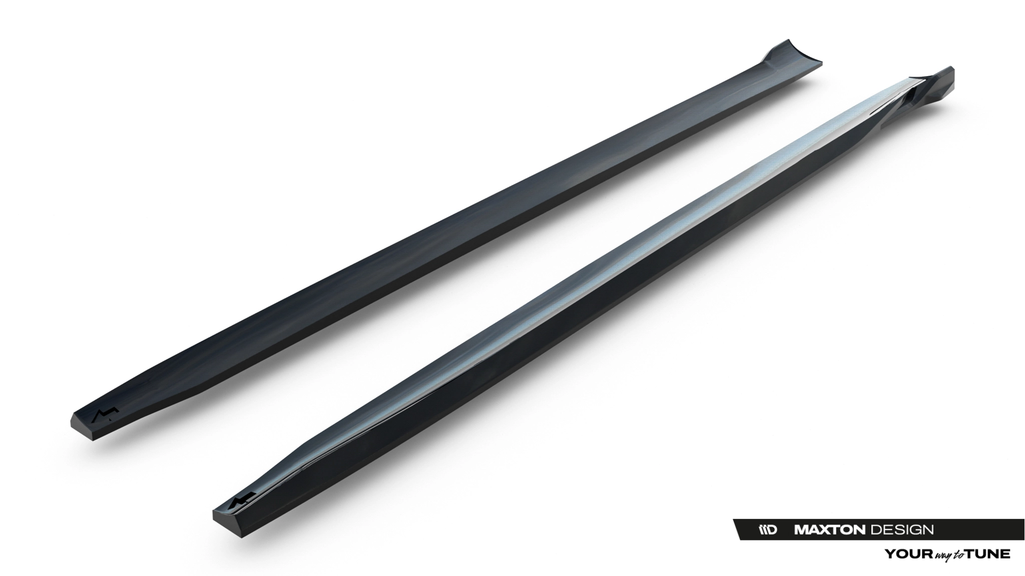 SIDE SKIRTS DIFFUSERS SUITABLE FOR MERCEDES-AMG E53 SEDAN / ESTATE W214 – MAXTON DESIGN - 2