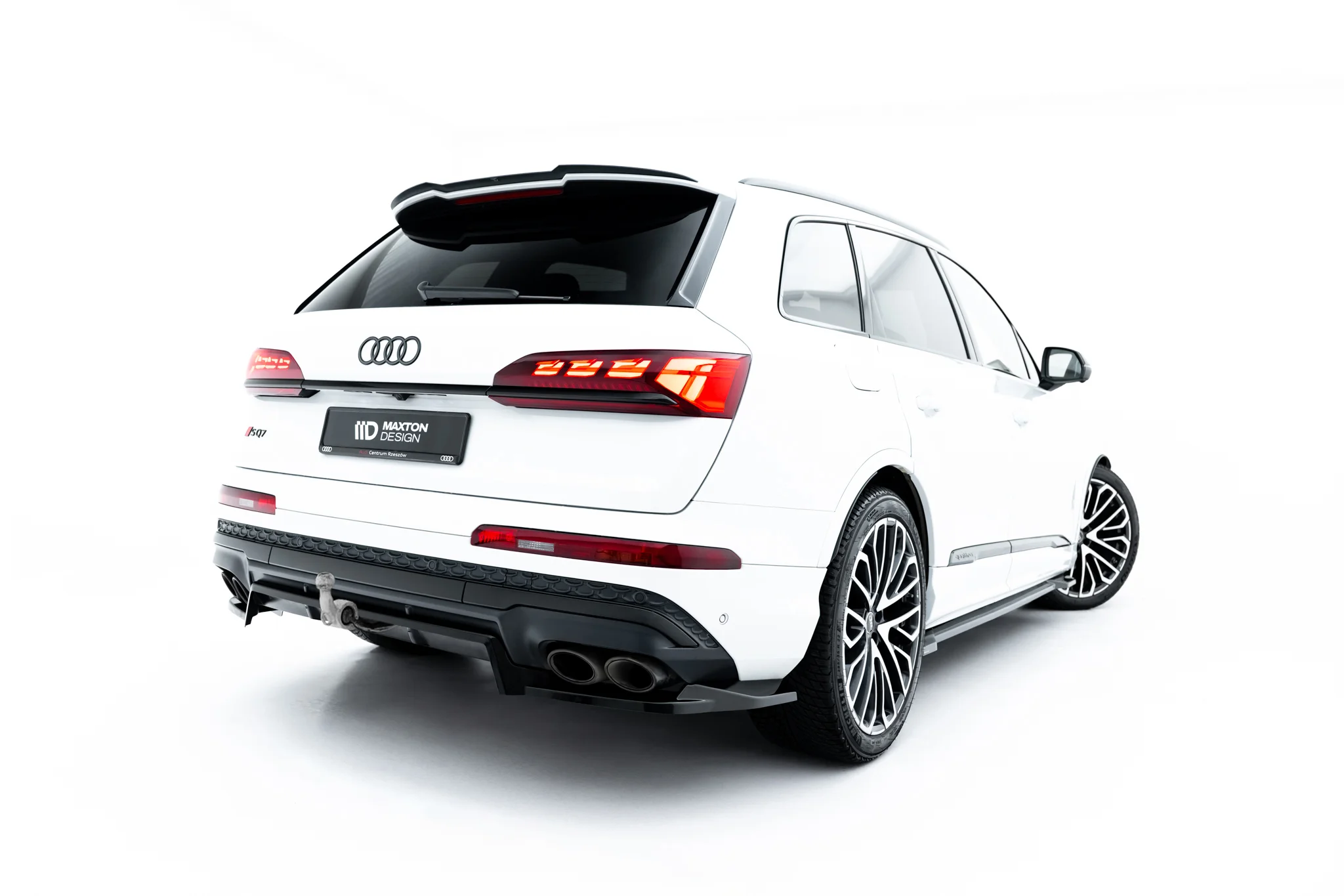 REAR SPLITTER (WITH VERTICAL BARS) SUITABLE FOR AUDI SQ7 MK2 FACELIFT 2 – MAXTON DESIGN - 5