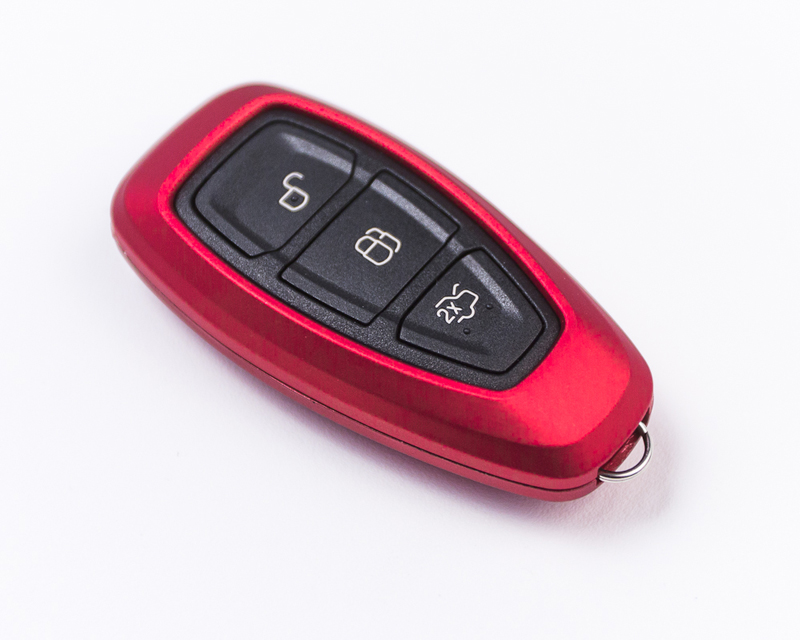 AGENCY POWER METALLIC RED PLASTIC KEY FOB PROTECTION CASED 1ST GEN REMOTE KEY FOCUS FOCUS ST 13-15 - 2