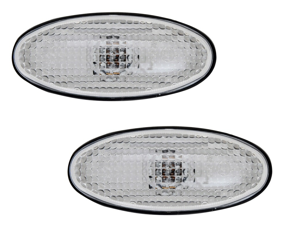 NISSAN 200SX S14 94-99 SIDEMARKERS SET CLEAR INCL E-MARK