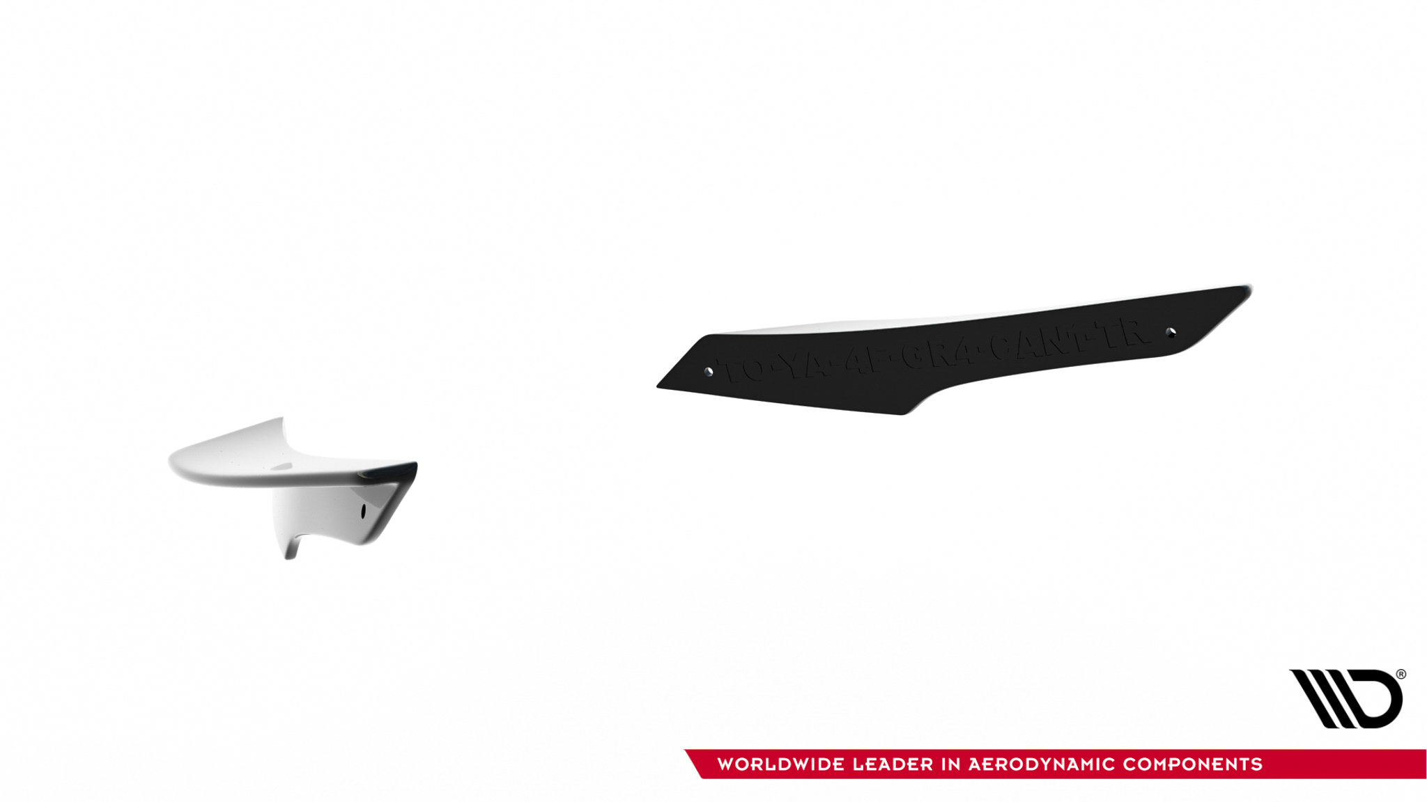 FRONT BUMPER WINGS (CANARDS) SUITABLE FOR TOYOTA GR YARIS MK4 FACELIFT – MAXTON DESIGN - 6