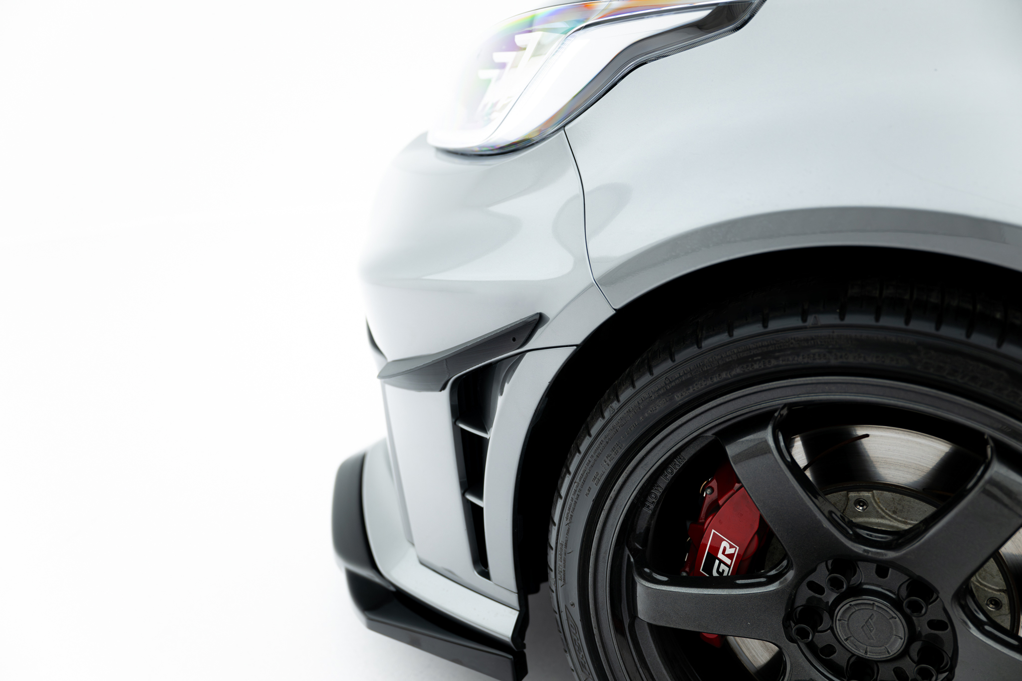 FRONT BUMPER WINGS (CANARDS) SUITABLE FOR TOYOTA GR YARIS MK4 FACELIFT – MAXTON DESIGN - 4