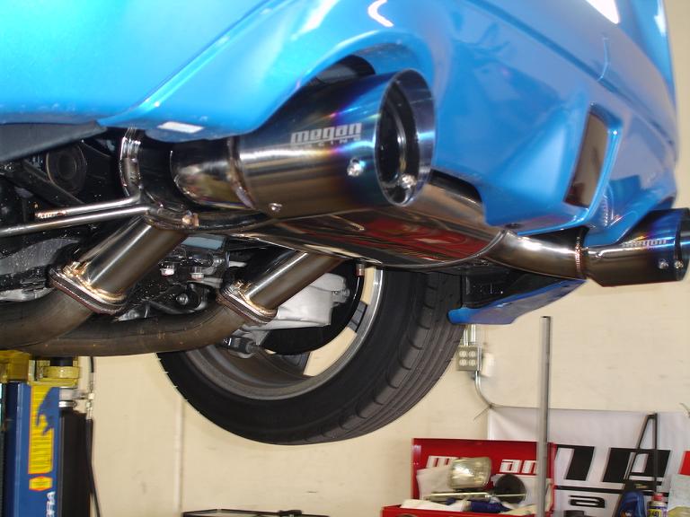 NISSAN 370Z 09+ D-SPEC 3 INCH CATBACK MEGAN RACING + TIT TIP - 2