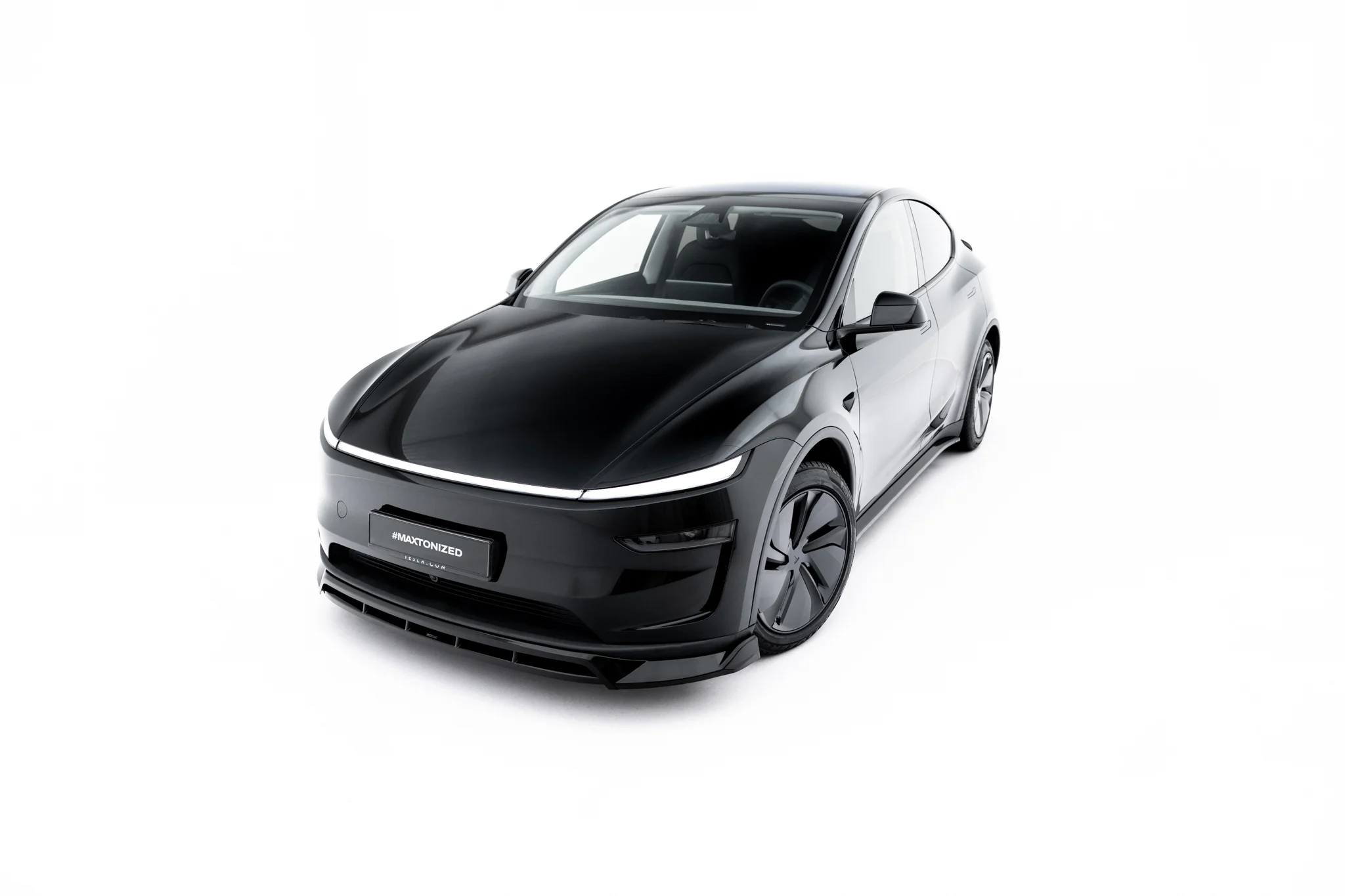 FRONT SPLITTER SUITABLE FOR TESLA MODEL Y PREMIUM MK1 FACELIFT – MAXTON DESIGN - 2