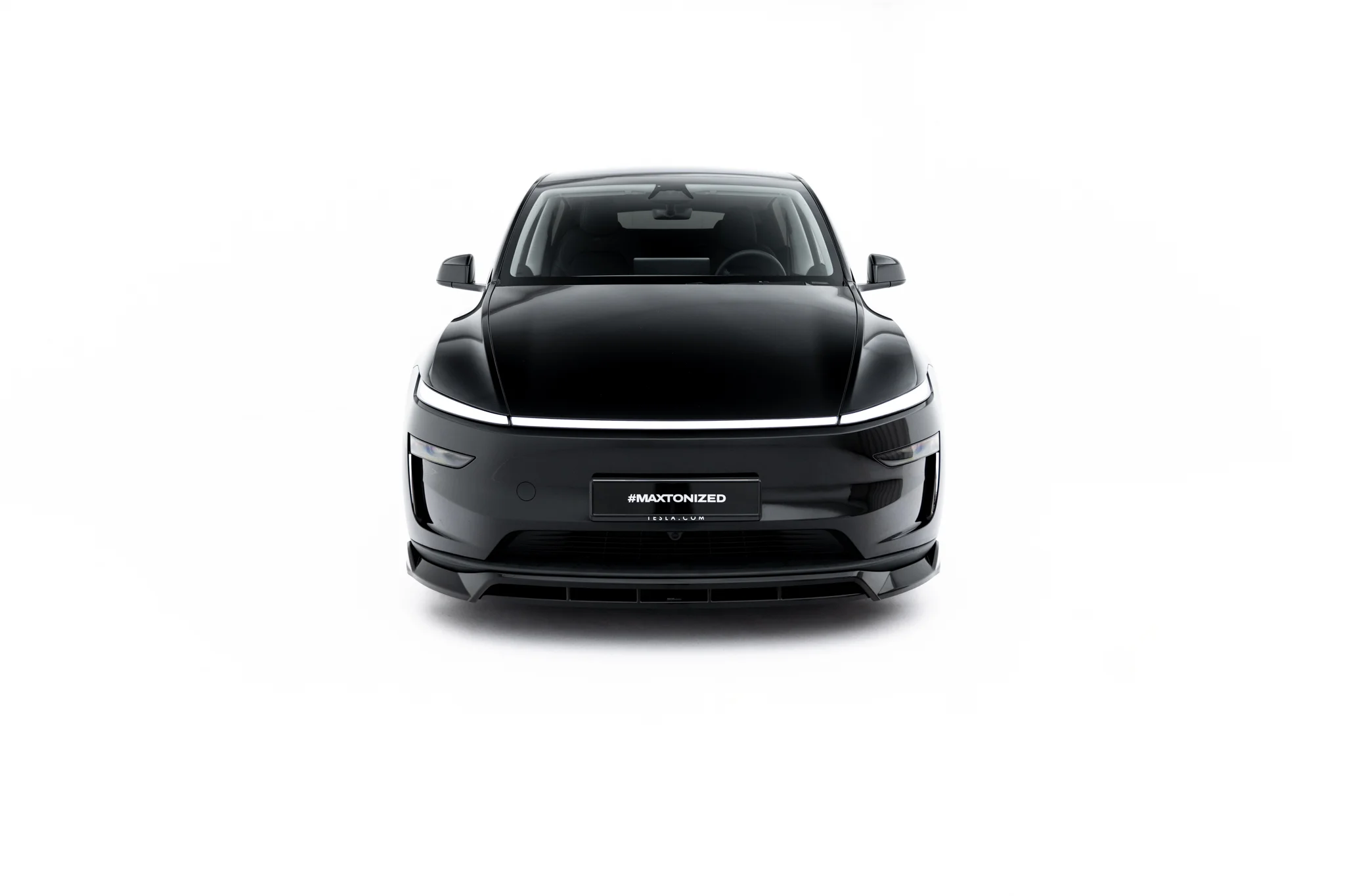 FRONT SPLITTER SUITABLE FOR TESLA MODEL Y PREMIUM MK1 FACELIFT – MAXTON DESIGN - 3
