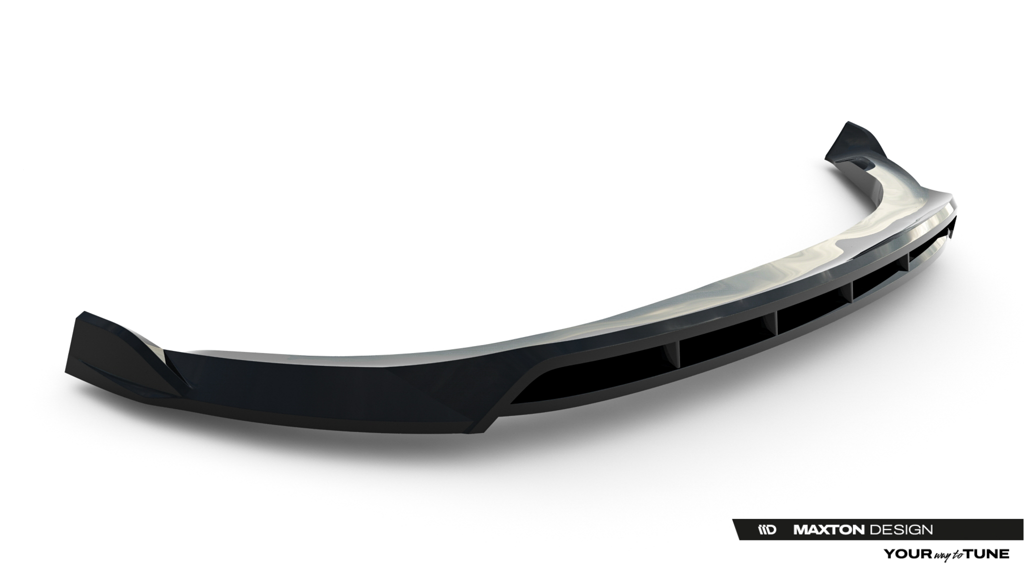 FRONT SPLITTER SUITABLE FOR TESLA MODEL Y PREMIUM MK1 FACELIFT – MAXTON DESIGN