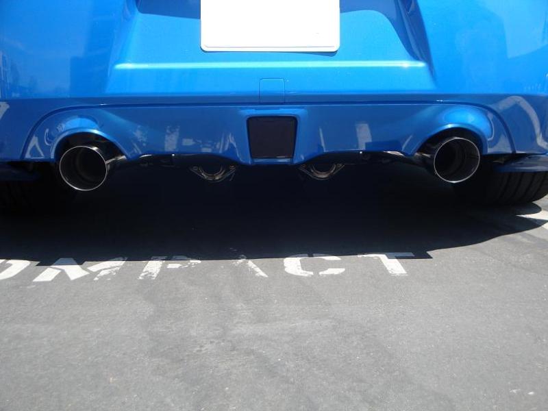 NISSAN 370Z 09+ OE-RS 3 INCH CATBACK MEGAN RACING + TI TIPS - 3
