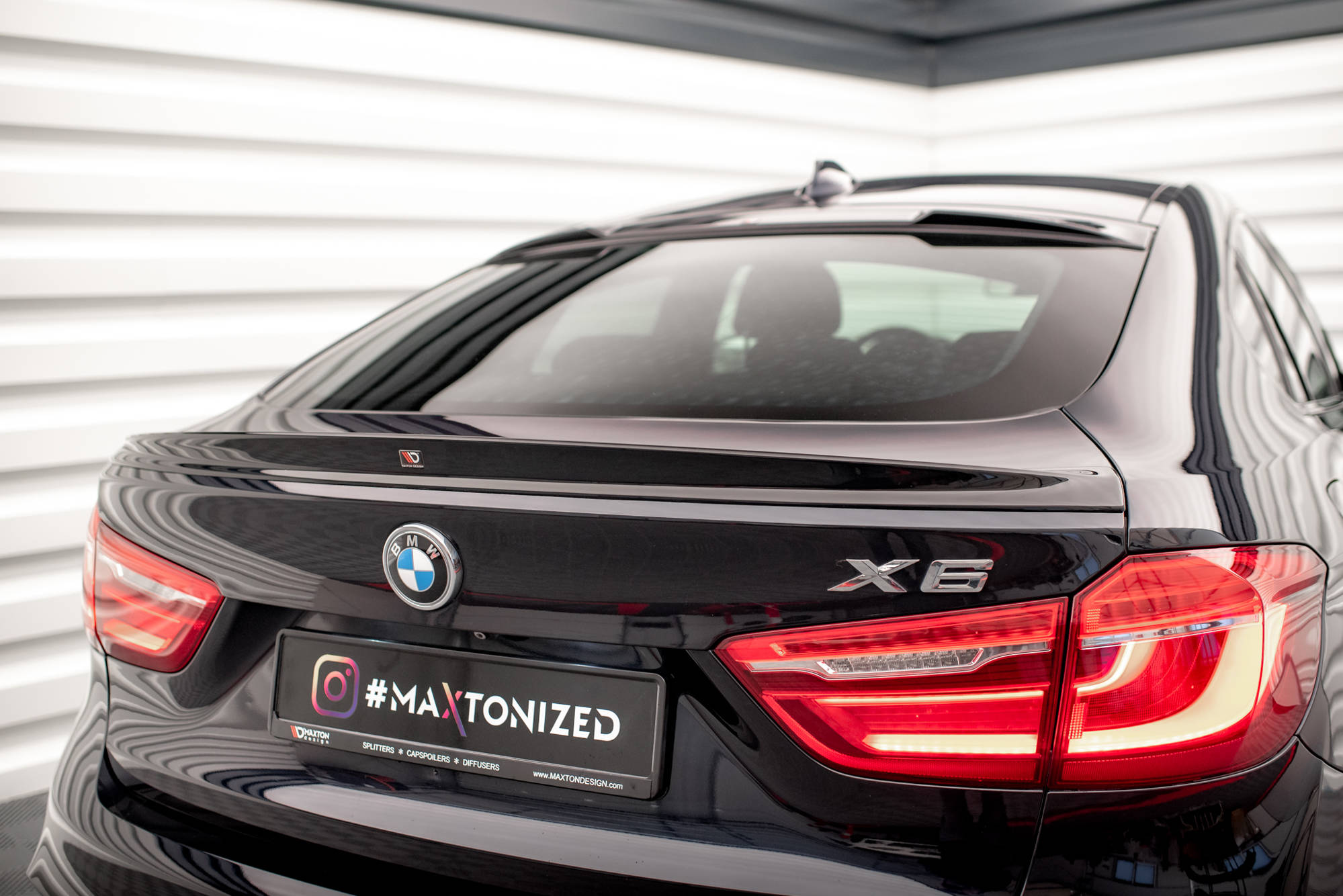Spoiler CAP 3D V.2 BMW X6 F16 M-Pack / X6 M F86 - 5