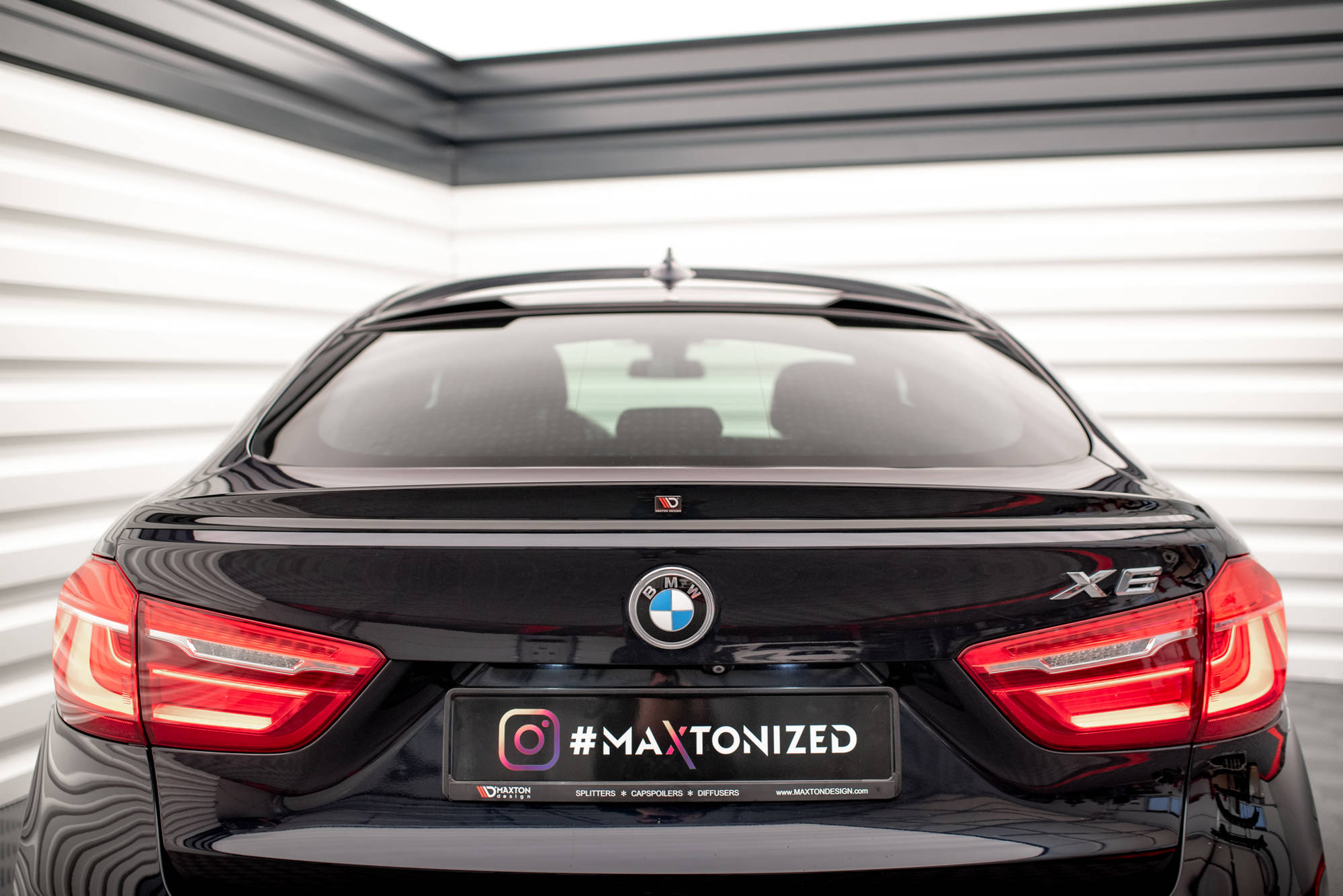 Spoiler CAP 3D V.2 BMW X6 F16 M-Pack / X6 M F86 - 3