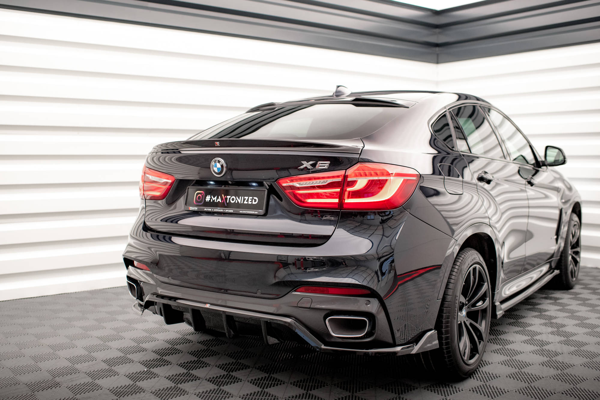 Spoiler CAP 3D V.2 BMW X6 F16 M-Pack / X6 M F86 - 4