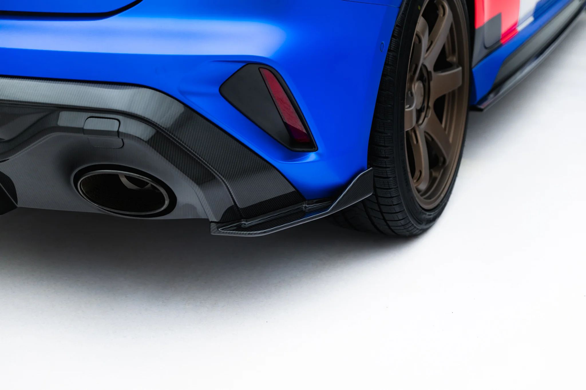 PREPREG CARBON FIBER REAR SIDE SPLITTERS SUITABLE FOR AUDI RS3 SPORTBACK 8Y FACELIFT – MAXTON DESIGN - 5