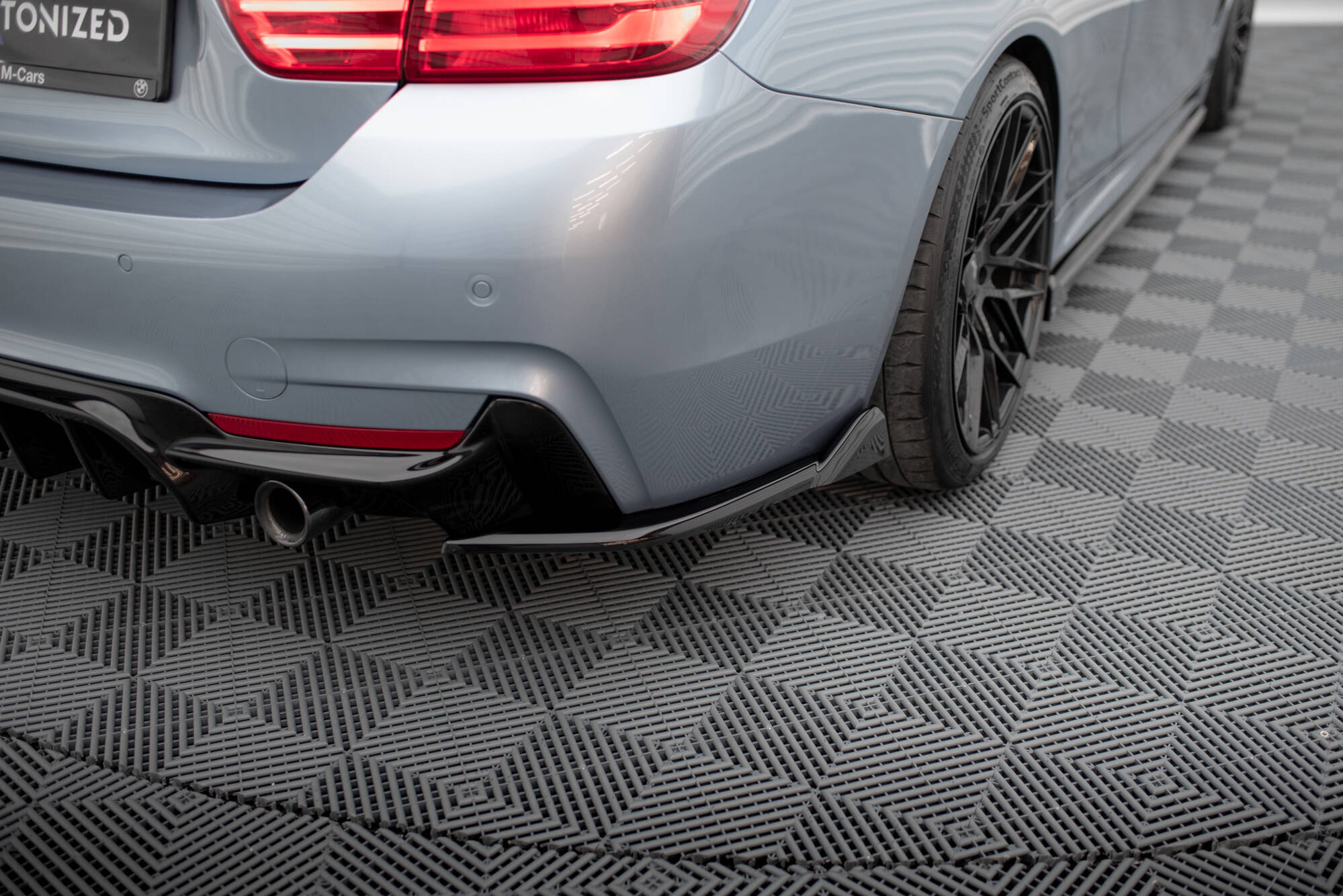 Rear Side Splitters V.5 BMW 4 Coupe M-Pack F32 - 3