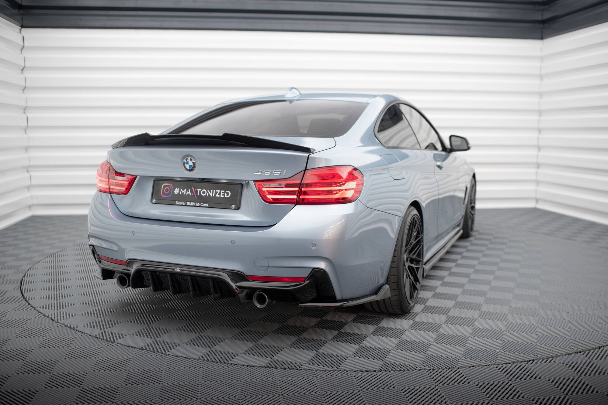 Rear Side Splitters V.5 BMW 4 Coupe M-Pack F32 - 2