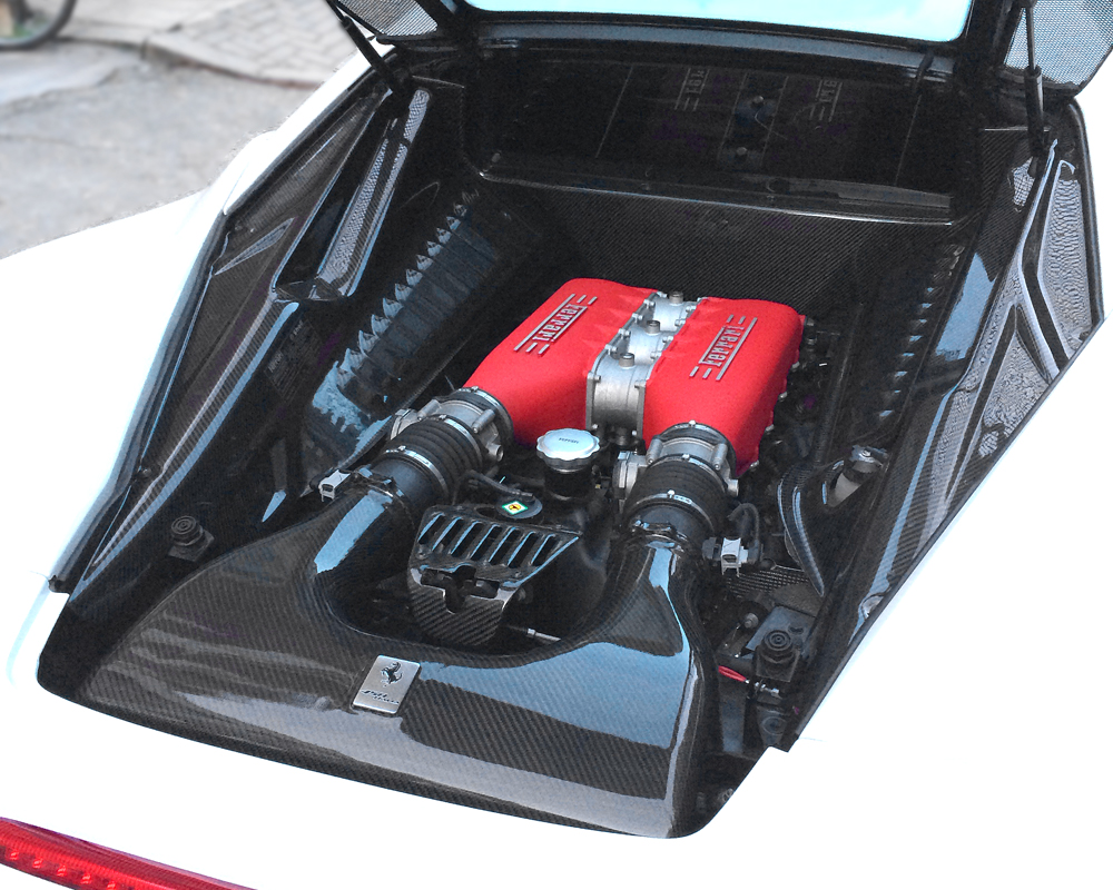 AGENCY POWER CARBON FIBER AIR INTAKE BOX FERRARI 458 10-14 - 4