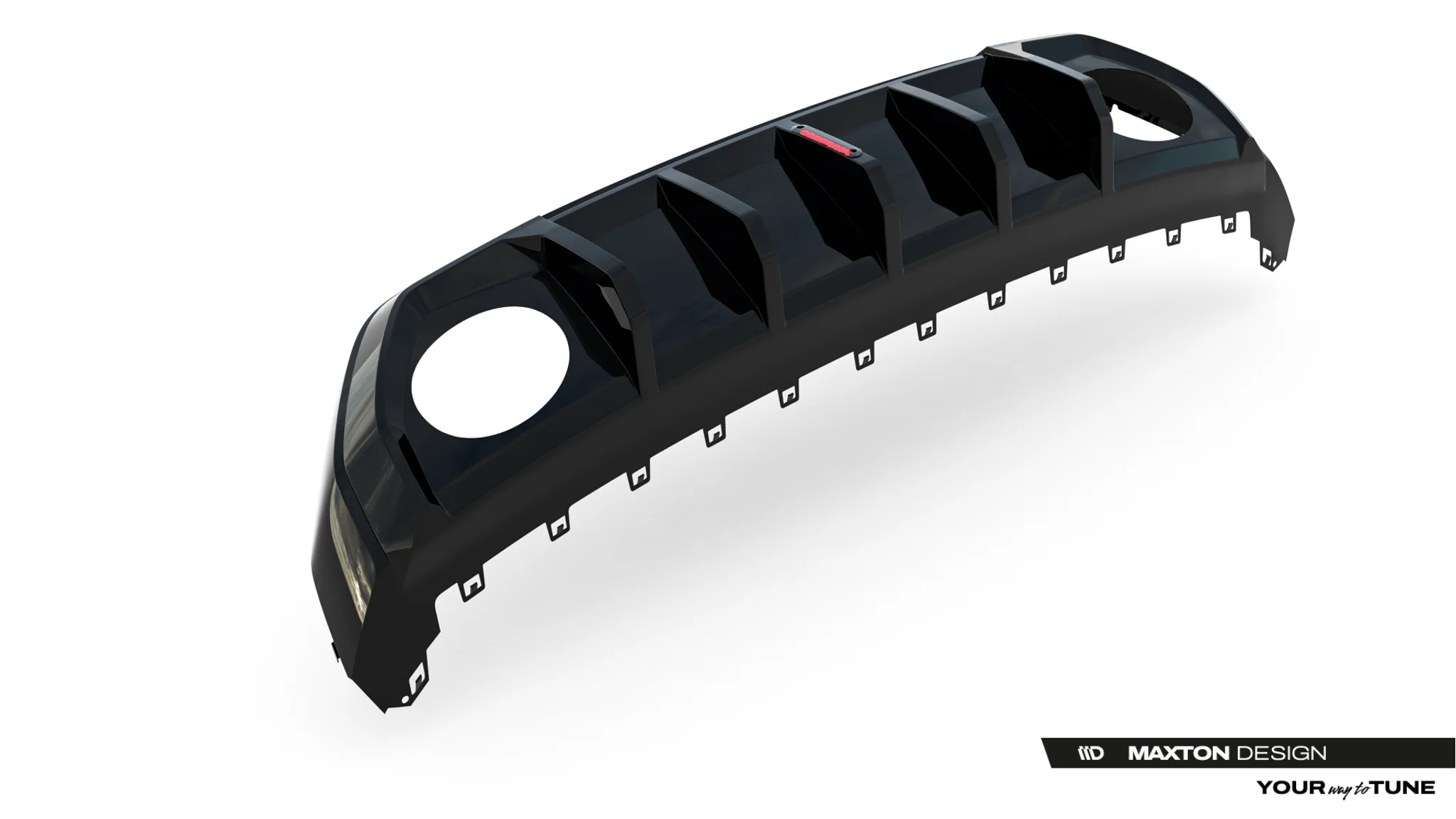 REAR VALANCE SUITABLE FOR AUDI RS3 SEDAN 8Y FACELIFT (VERSION WITH LED LIGHT) – MAXTON DESIGN