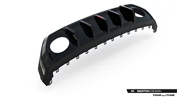 REAR VALANCE SUITABLE FOR AUDI RS3 SEDAN 8Y FACELIFT (VERSION WITH LED LIGHT) – MAXTON DESIGN