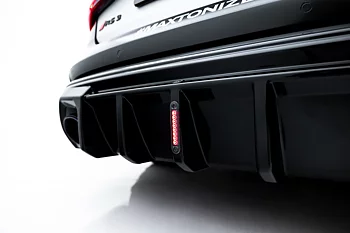 REAR VALANCE SUITABLE FOR AUDI RS3 SEDAN 8Y FACELIFT (VERSION WITH LED LIGHT) – MAXTON DESIGN