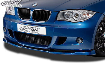 FRONT SPOILER VARIO-X BMW 1SERIES E81 / E87 (M-PACKAGE AND M-TECHNIC FRONTBUMPER) FRONT LIP SPLITTER