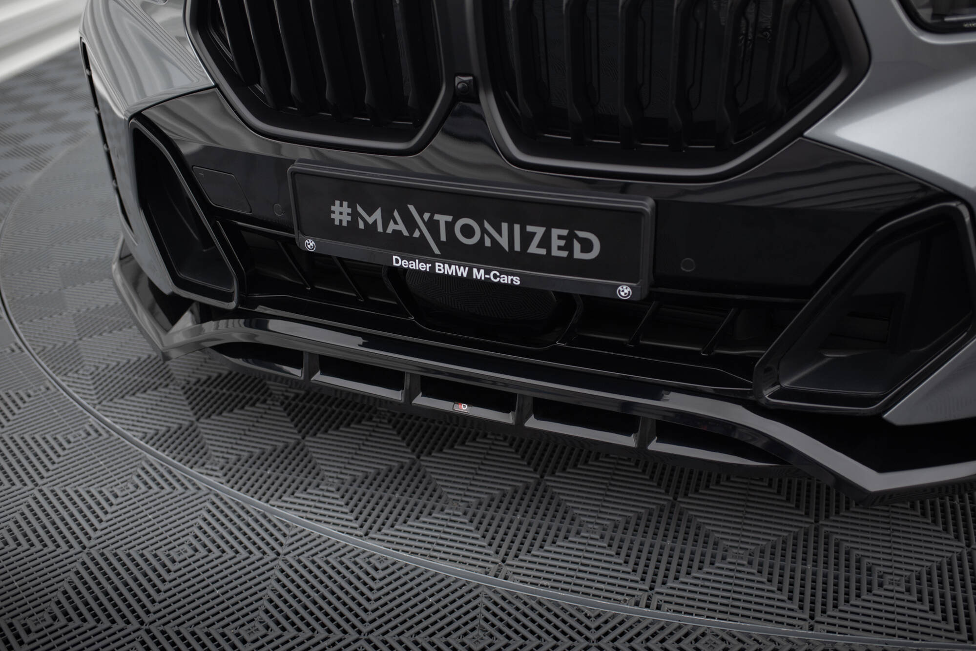 Front Splitter V.2 BMW X6 M-Pack G06 Facelift - 4