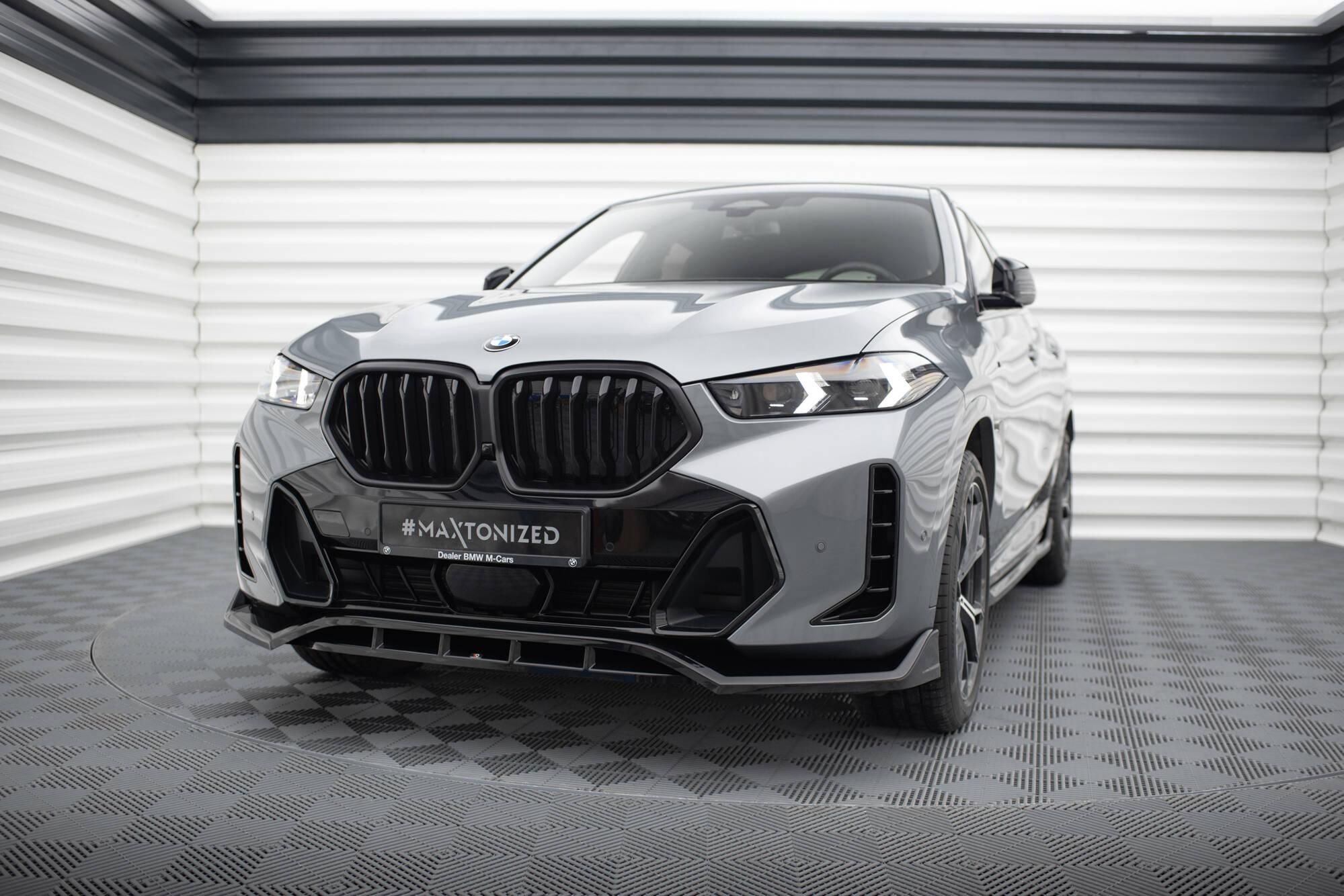 Front Splitter V.2 BMW X6 M-Pack G06 Facelift - 3