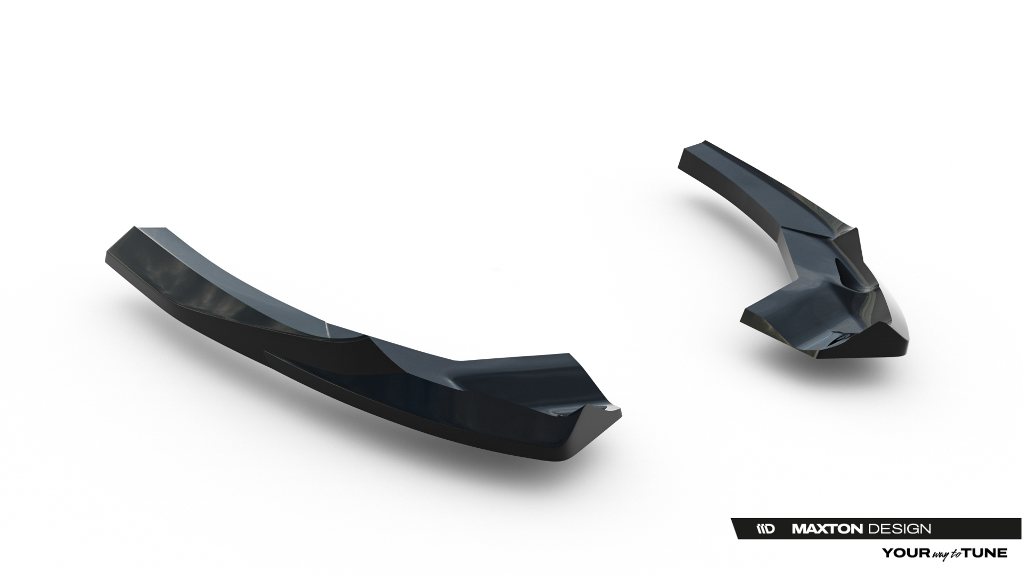 REAR SIDE SPLITTERS V.1 SUITABLE FOR AUDI RS3 SPORTBACK 8Y FACELIFT – MAXTON DESIGN - 5