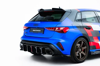 REAR SIDE SPLITTERS V.1 SUITABLE FOR AUDI RS3 SPORTBACK 8Y FACELIFT – MAXTON DESIGN