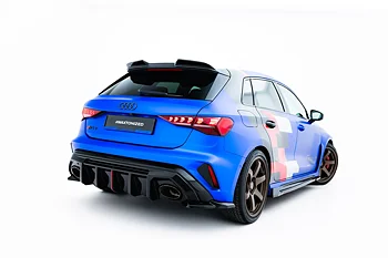 REAR SIDE SPLITTERS V.1 SUITABLE FOR AUDI RS3 SPORTBACK 8Y FACELIFT – MAXTON DESIGN