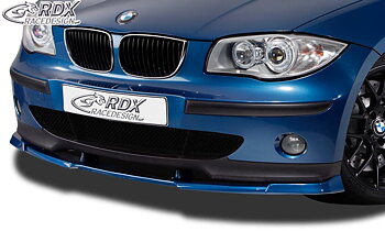 FRONT SPOILER VARIO-X BMW 1-SERIES E81 / E87 -2007 FRONT LIP SPLITTER