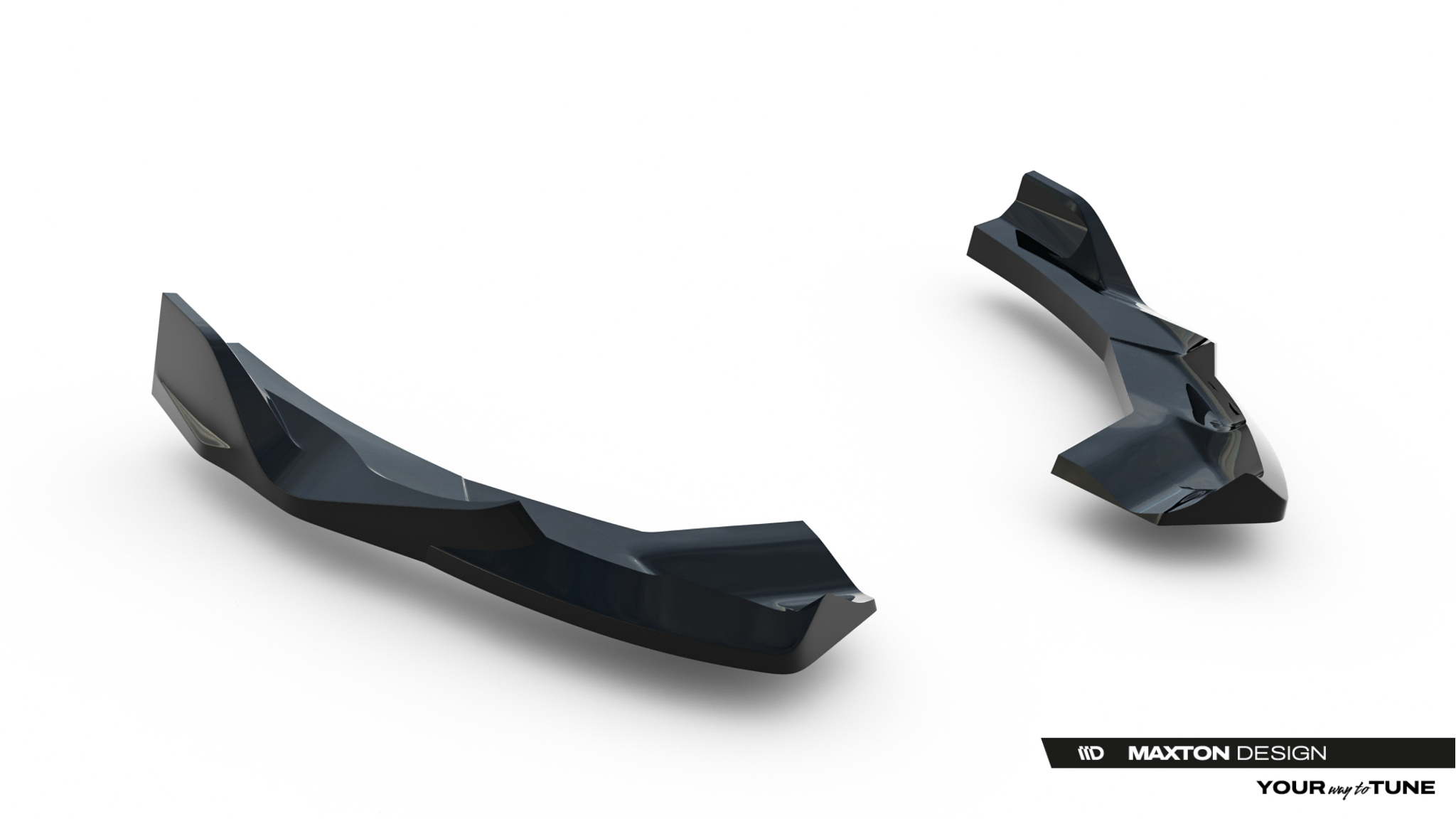 REAR SIDE SPLITTERS V.2 SUITABLE FOR AUDI RS3 SPORTBACK 8Y FACELIFT – MAXTON DESIGN