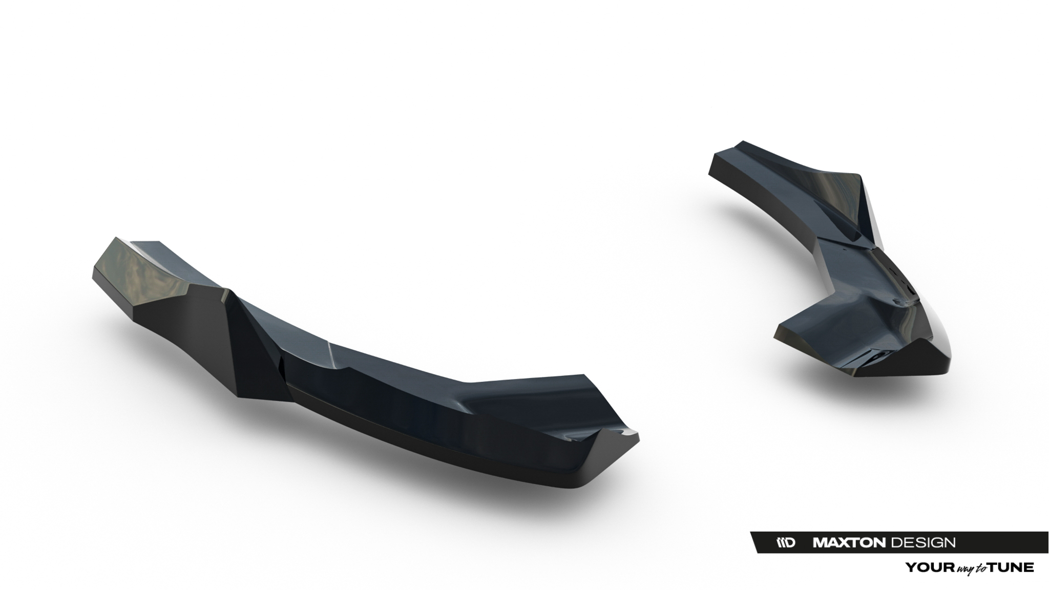 REAR SIDE SPLITTERS V.3 SUITABLE FOR AUDI RS3 SPORTBACK 8Y FACELIFT – MAXTON DESIGN - 3