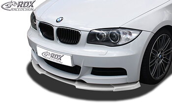 FRONT SPOILER VARIO-X BMW 1-SERIES E82 / E88 (M-PAKET AND M-TECHNIK FRONTBUMPER) FRONT LIP SPLITTER