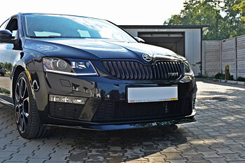FRONT SPLITTER V.2 SKODA OCTAVIA III RS
