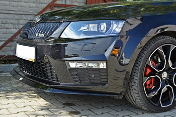 FRONT SPLITTER V.2 SKODA OCTAVIA III RS