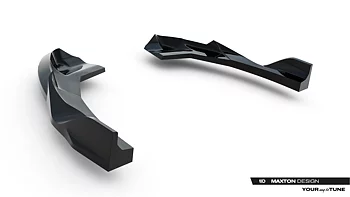 REAR SIDE SPLITTERS V.2 SUITABLE FOR AUDI RS3 SEDAN 8Y FACELIFT – MAXTON DESIGN