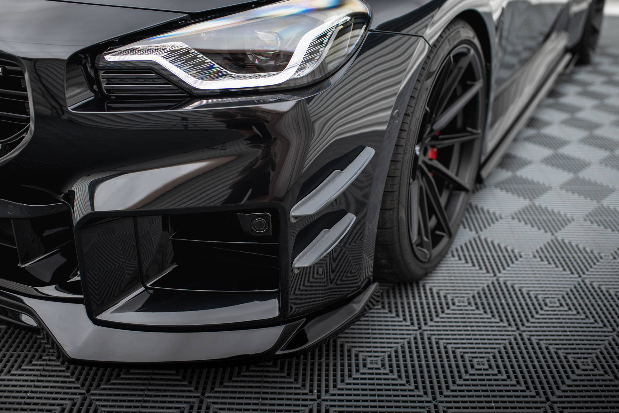 Front Bumper Wings (Canards) BMW M2 G87 - 6
