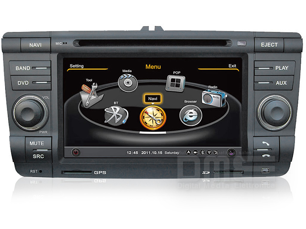 SKODA OCTAVIA FABIA YETI 7" MODELLANPASSAD ANDROID HUVUDENHET