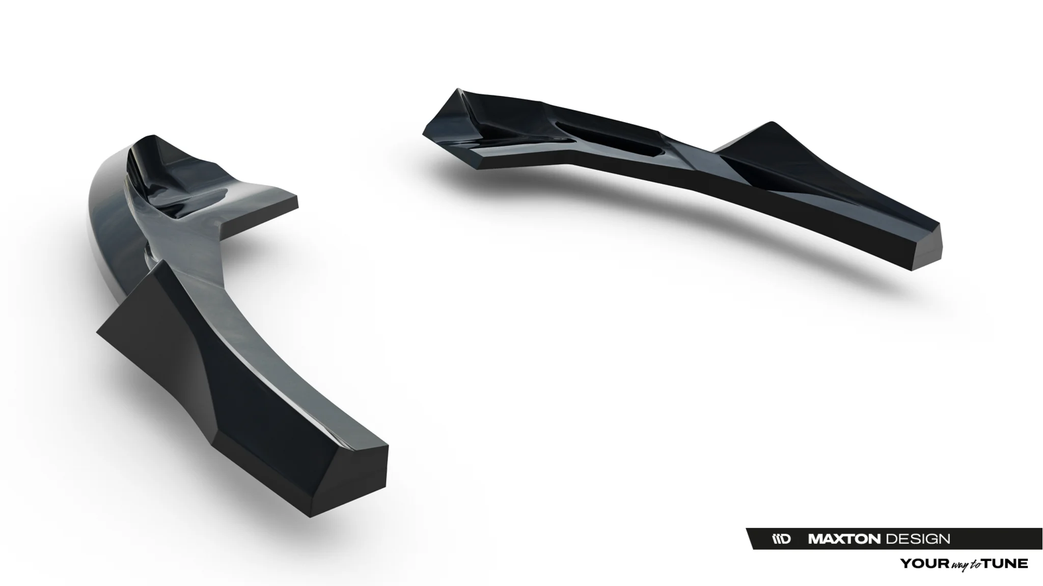 REAR SIDE SPLITTERS V.3 SUITABLE FOR AUDI RS3 SEDAN 8Y FACELIFT – MAXTON DESIGN - 4
